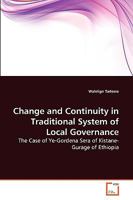 Change and Continuity in Traditional System of Local Governance 3639278518 Book Cover
