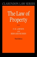 Introduction to the Law of Property 0198299931 Book Cover