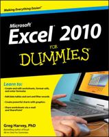 Excel 2010 for Dummies 0470489537 Book Cover