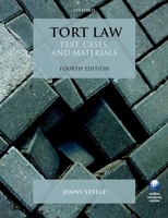 Tort Law: Text, Cases, and Materials 0198853912 Book Cover