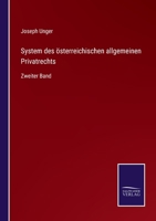 System des sterreichischen allgemeinen Privatrechts: Zweiter Band 3375059825 Book Cover