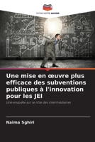 Une mise en oeuvre plus efficace des subventions publiques à l'innovation pour les JEI 6206682897 Book Cover