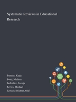 Systematic Reviews in Educational Research 1013273885 Book Cover