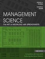 Management Science: The Art of Modeling with Spreadsheets, Excel 2007 Update, Second Edition Revised 0470530677 Book Cover