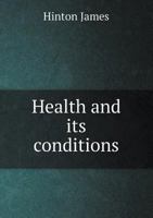 Health and Its Conditions 135793551X Book Cover