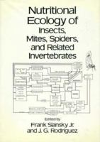 Nutritional Ecology of Insects, Mites, Spiders, and Related Invertebrates 047180617X Book Cover