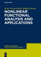 Nonlinear Functional Analysis and Applications 3111030962 Book Cover