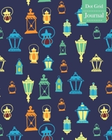Dot Grid Journal: Notebook Planner with Street Lamps Themed Cover Design 1708361677 Book Cover