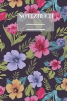Notizbuch Garten Muster Pattern Pflanzen Blumen Pflanze Flower Blüte Blau Rot Grün Notizbuch Garten Arbeit: • 111 Seiten  • EXTRA Kalender 2020 • ... • Geschenk • Geschenkidee (German Edition) 1670906787 Book Cover