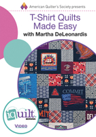T-Shirt Quilts Made Easy - Complete Iquilt Class on DVD 1604603445 Book Cover