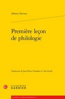 Premiere Lecon de Philologie 240606140X Book Cover