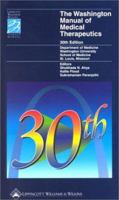 The Washington Manual of Medical Therapeutics 0781723590 Book Cover
