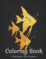 Easy Coloring Book: A Large Print Coloring Book Featuring Fun, Easy And Relaxing Flower Designs Coloring Book For Adult, Kids, Teens, Boys B09SP44211 Book Cover