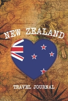 NEW ZEALAND: 6x9 Travel planner I Road trip planner I Dot grid journal I Travel notebook I Travel diary I Pocket journal I Gift for Backpacker 1673733212 Book Cover
