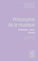 Textes Cles de Philosophie de la Musique 2711623793 Book Cover