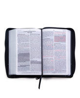 Rv-60 Biblia de Promesas - Tamao Manual- Edicin Negro Imitacin Piel Con Cierre 0789925575 Book Cover