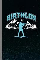 Biathlon: Military Patrol Gift For Winter Sports Lovers (6x9) Dot Grid Notebook To Write In 1096047551 Book Cover