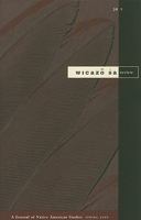 Wicazo Sa Review 24-1: A Journal of Native American Studies 0816655022 Book Cover