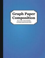 Graph Paper Composition Notebook: Quad Ruled 5x5, Grid Paper for Math & Science Students 1077088698 Book Cover