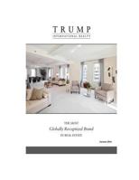 Trump International Realty - The Most Globally Recognized Brand in Real Estate - Summer 2016 1541050460 Book Cover