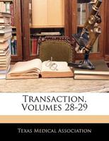 Transaction, Volumes 28-29 1145992250 Book Cover