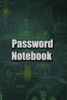 Password Notebook, Removable Cover Band for Security, An Organizer for All Your Passwords and Shit, Password Journal: Password Notebook 1676085297 Book Cover