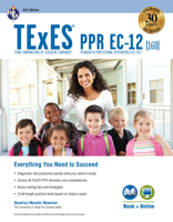 TExES PPR EC-12 (160) Book + Online 0738612545 Book Cover