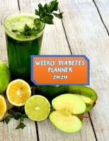 WEEKLY DIABETES PLANNER 2020: Great-tasting, Easy Recipes for Every Day 171024223X Book Cover