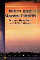 Islam and Mental Health: Beliefs, Research and Applications 1544730330 Book Cover