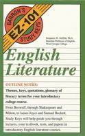 English Literature (Barron's EZ-101 Study Keys) 0812046005 Book Cover