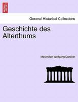 Geschichte des Alterthums, I band. 1241447764 Book Cover