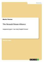 The Renault-Nissan Alliance 3656363188 Book Cover