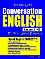 Preston Lee's Conversation English For Portuguese Speakers Lesson 1 - 40 (British Version) 1792124198 Book Cover