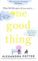 One Good Thing 1529022851 Book Cover