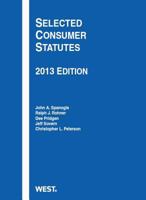 Selected Consumer Statutes, 2013 0314288627 Book Cover