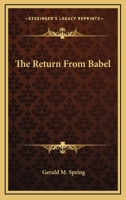 The return from Babel 054844045X Book Cover