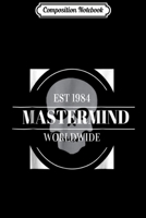 Composition Notebook: Mastermind Worldwide Est 1984 Skull Kpop Korean Music  Journal/Notebook Blank Lined Ruled 6x9 100 Pages 1711688010 Book Cover