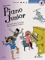 Piano Junior Lesson Book 4 Vol 4 1847614825 Book Cover