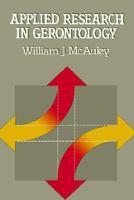 Applied Research in Gerontology 0442264682 Book Cover