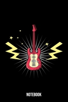 Notebook: Guitarist Notebook Blank Line Guitar Journal Lined with Lines 6x9 120 Pages Checklist Record Book Guitar Rock and Roll Music Lovers Take ... Men Women Kids Christmas Gift for Guitarists 1700065785 Book Cover