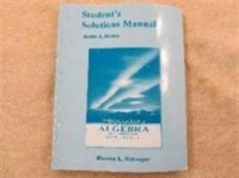 Student Solutions Manual for Introductory Algebra 032130599X Book Cover