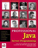 Professional Java Server Programming: with Servlets, JavaServer Pages (JSP), XML, Enterprise JavaBeans (EJB), JNDI, CORBA, Jini and Javaspaces 1861002777 Book Cover