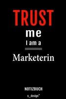 Notizbuch für Marketer / Marketerin: Originelle Geschenk-Idee [120 Seiten liniertes blanko  Papier] (German Edition) 1693213125 Book Cover