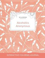 Adult Coloring Journal: Alcoholics Anonymous (Pet Illustrations, Clear Skies) 1360893814 Book Cover