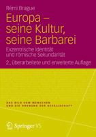 Europa - Seine Kultur, Seine Barbarei: Exzentrische Identitat Und Romische Sekundaritat 3531184733 Book Cover