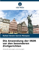 Die Anwendung der IRDR vor den besonderen Zivilgerichten 6206392910 Book Cover