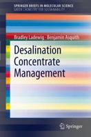 Desalination Concentrate Management 3642248519 Book Cover