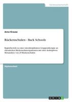 Ruckenschulen - Back Schools 3640585003 Book Cover