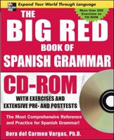 The Big Red Book of Spanish Grammar w/CD-ROM 0071547584 Book Cover