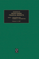 Advances in Pacific Basin Financial Markets, Volume 3 0762301961 Book Cover